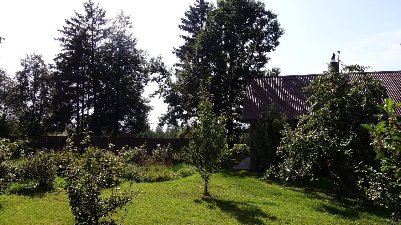 Raudonkalnis Konuk evi Mankiskiai Dış mekan fotoğraf